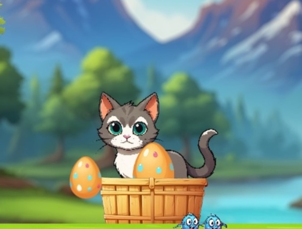 Spel Hungry Kitty Adventures aanlyn
