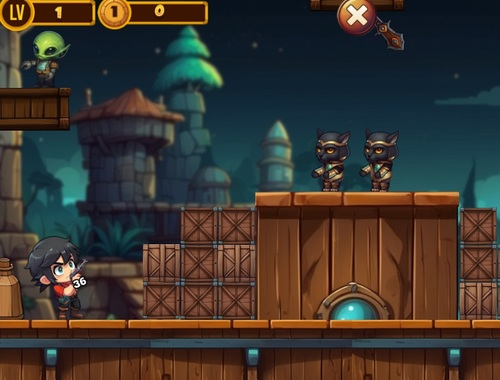 Spel Zombie smash eks  aanlyn