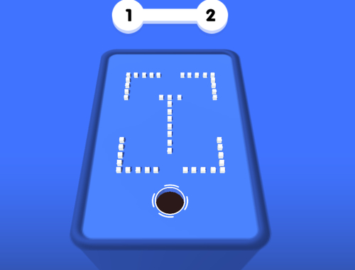 Spel Gat 3D -kleurblok  aanlyn