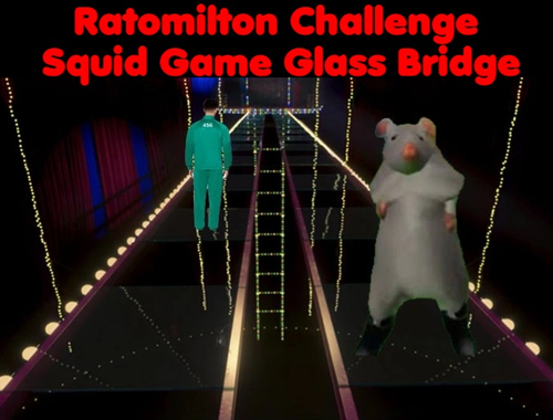 Spel Rato Milton Challenge Squid Game Glass Bridge aanlyn