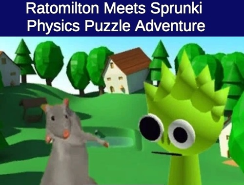 Spel Rato Milton ontmoet Sprunki Physics Puzzle Adventure  aanlyn