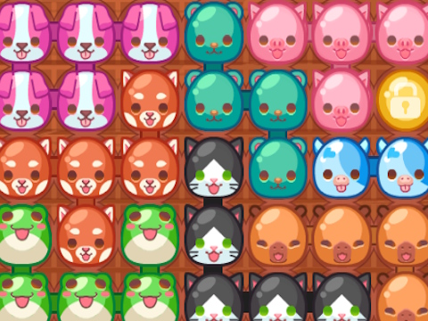 Spel Prettige IQ -legkaart  aanlyn