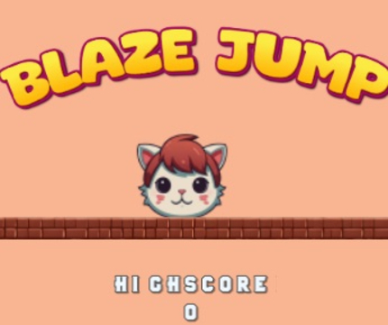 Spel Blaze Jump  aanlyn
