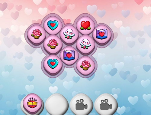 Spel Love Tile Trio  aanlyn