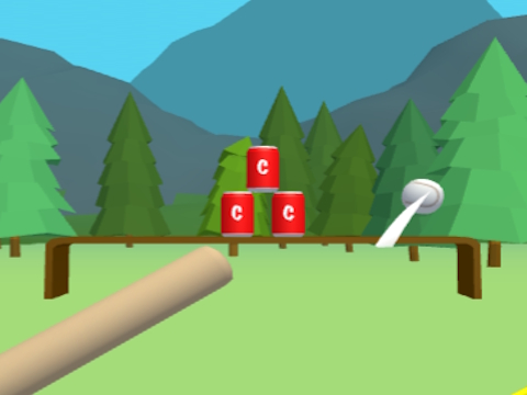 Spel Hit & Knock Down  aanlyn
