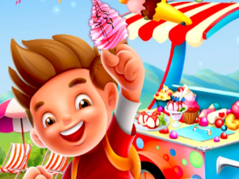 Spel Summer Rose Cone Cream  aanlyn