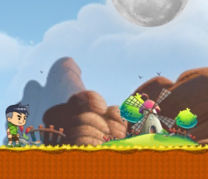 Spel 'N Kind se ontsnapping  aanlyn