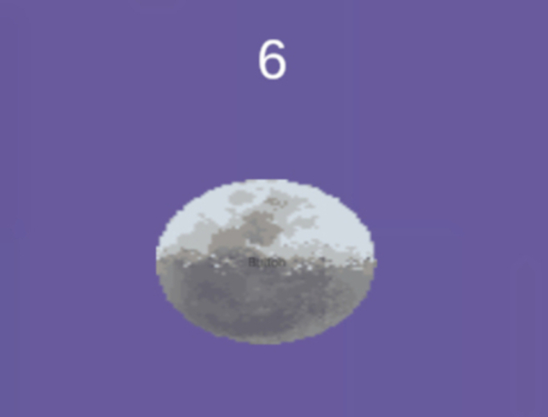 Spel Maanklikker  aanlyn