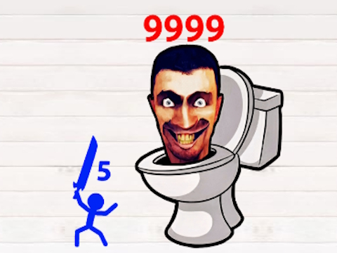 Spel Stickman Hero Skibidi Tower Defense  aanlyn