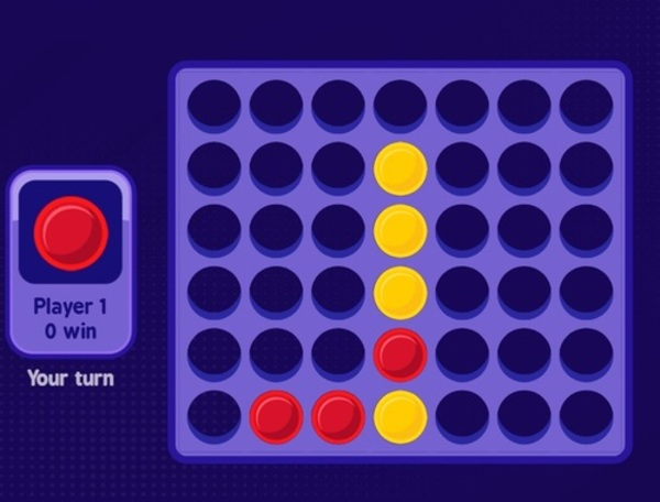 Spel Verbind 4 ultra  aanlyn