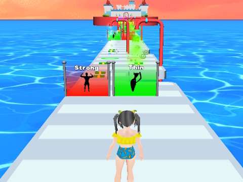 Spel Princess Dress Up Run  aanlyn