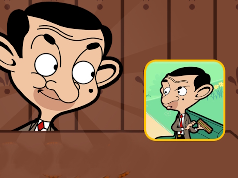 Spel Mr Bean los legkaart op  aanlyn