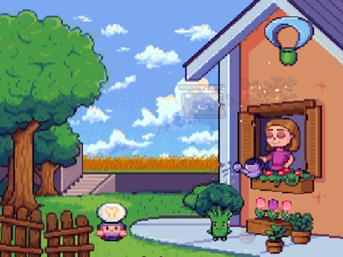 Spel Pixel World  aanlyn