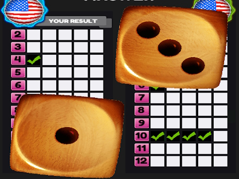 Spel Country Dice Challenge  aanlyn