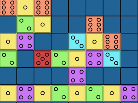 Spel Tetra dobbelsteen  aanlyn