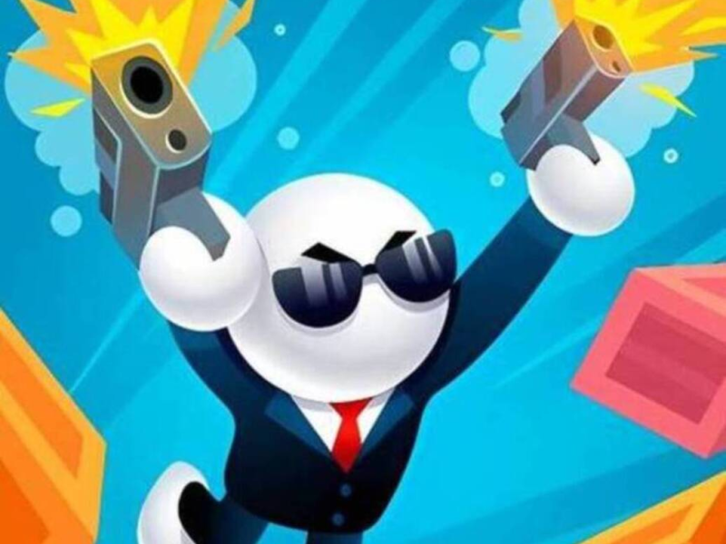 Spel Hardloop n shoot  aanlyn