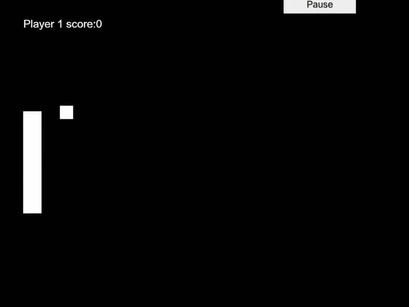 Spel Eenvoudige plus klassieke pong  aanlyn