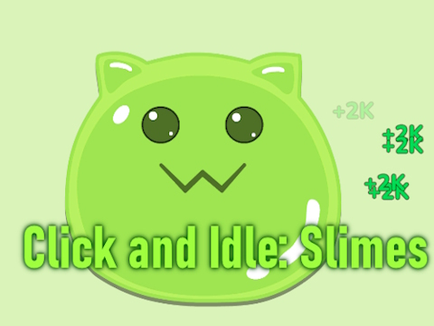 Spel Klik en ledig: Slimes  aanlyn