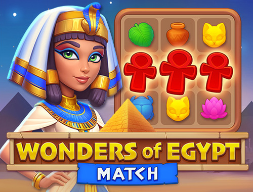 Spel Wonders van Egipte -wedstryd  aanlyn