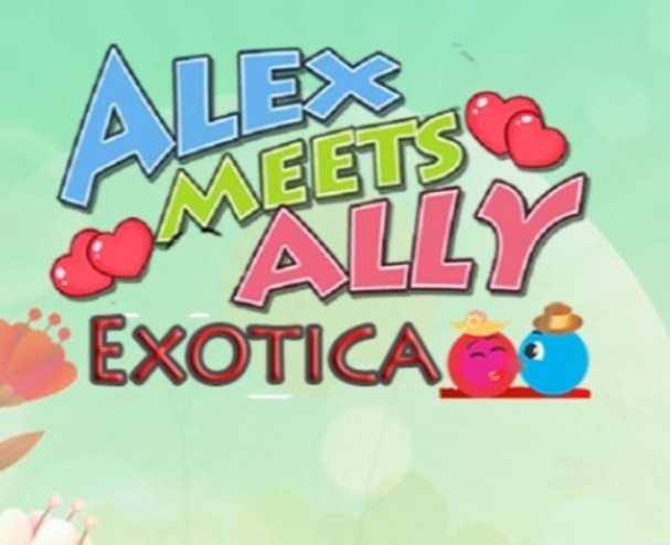 Spel Alex ontmoet Ally Exotica  aanlyn