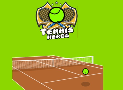 Spel Tennis Heros  aanlyn