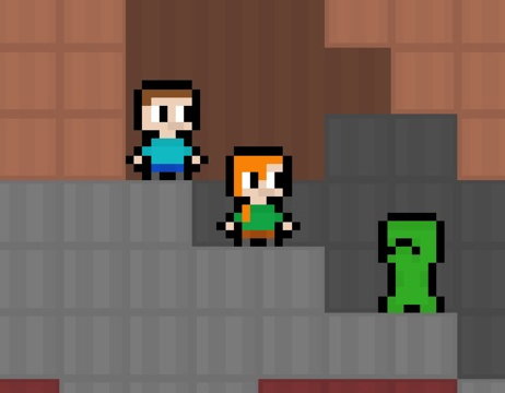 Spel McBros Pixelcraft  aanlyn