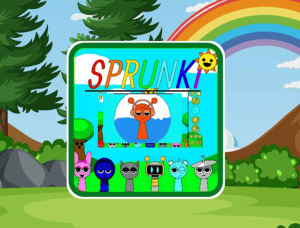 Spel Sprunki kleurboeke  aanlyn