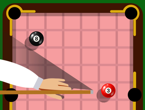 Spel Pool 8  aanlyn