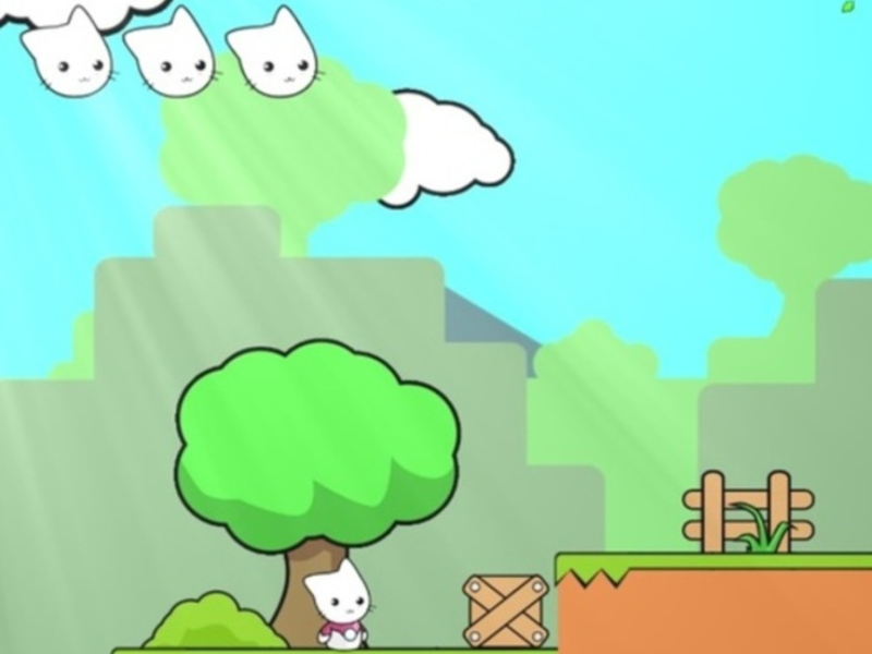 Spel Robo-kat  aanlyn