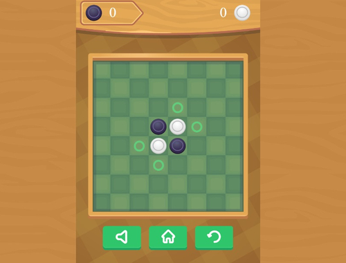 Spel Reversi 2  aanlyn