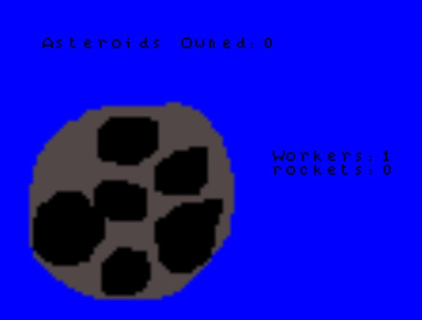 Spel Asteroïde eienaar  aanlyn