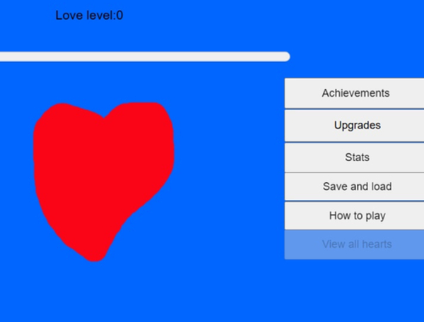 Spel Valentynsdag Clicker  aanlyn
