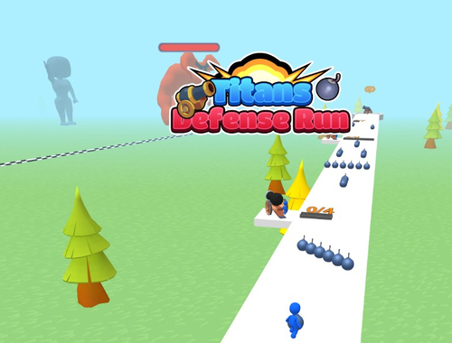 Spel Titans -verdediging loop  aanlyn