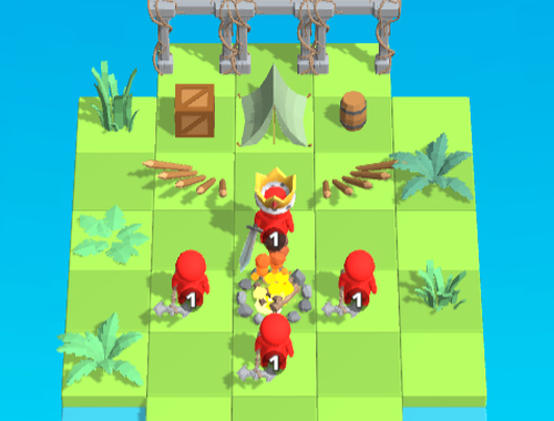 Spel Castle Wars Cell Battle  aanlyn