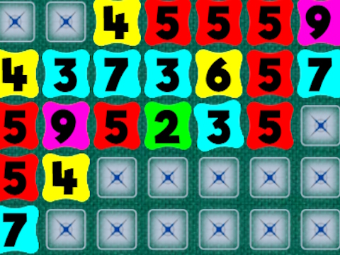 Spel Getalle: Merge Master  aanlyn