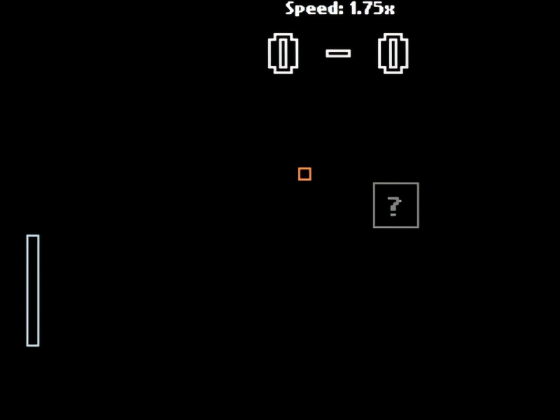Spel Pong met kragte  aanlyn