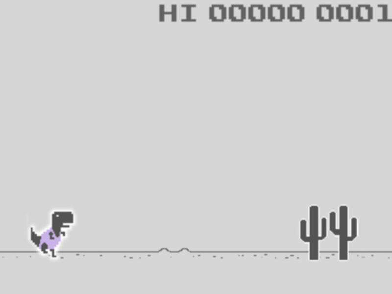 Spel Dinosourus spring  aanlyn