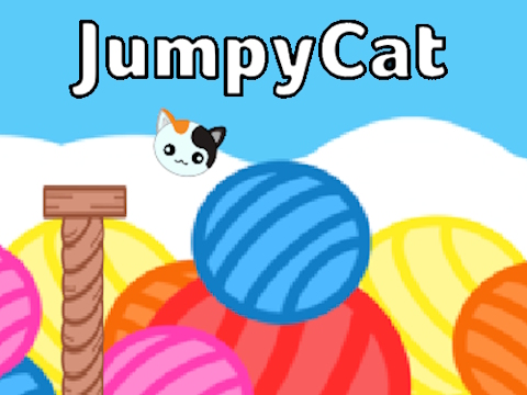Spel Jumpy kat  aanlyn