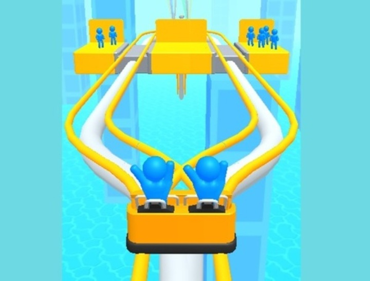 Spel Naaswenner Coaster Race  aanlyn