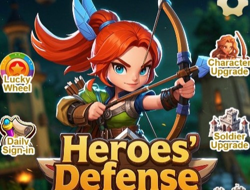 Spel Heroes se verdediging  aanlyn