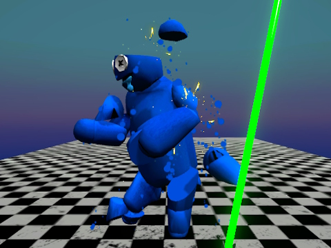 Spel Poppy 4: Sny monsters met swaard in arena!  aanlyn