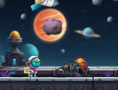 Spel Spiderjagters  aanlyn