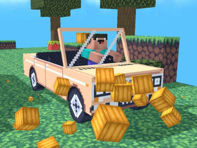 Spel Noob: Obby in 'n motor  aanlyn