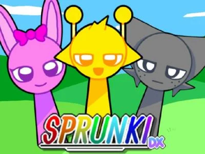 Spel SPRUNKI DX  aanlyn