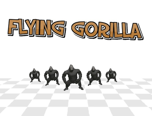 Spel Flying Gorilla 3D  aanlyn