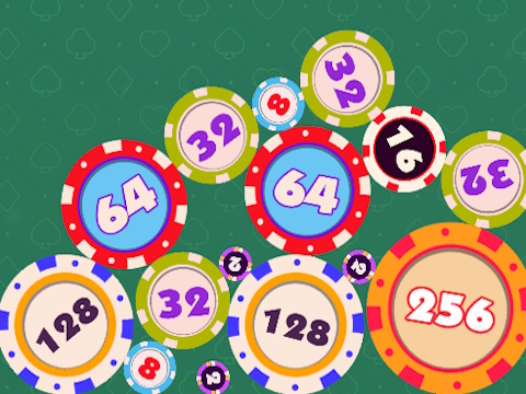 Spel 2048 Drop  aanlyn
