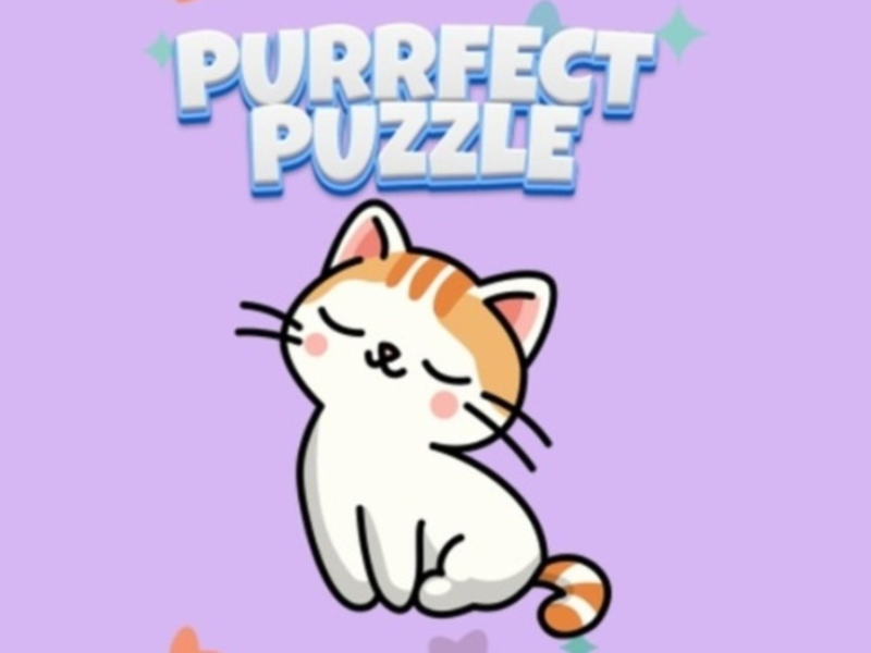 Spel Purrfect Puzzle  aanlyn