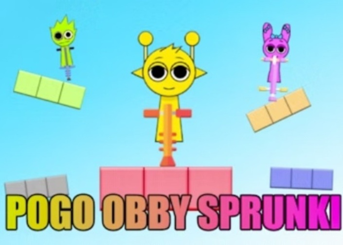 Spel Pogo Obby Sprunki  aanlyn