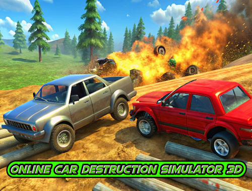 Spel Aanlyn motorvernietigingsimulator 3D  aanlyn