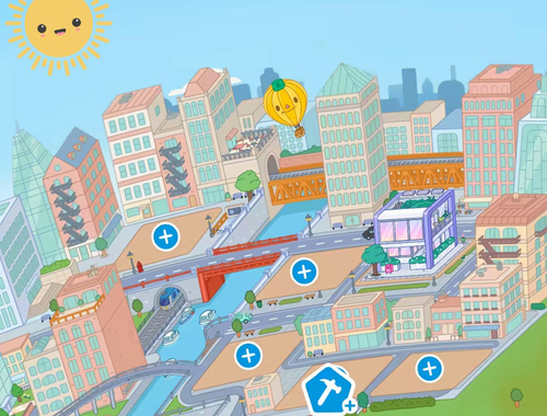 Spel Toca Life World  aanlyn